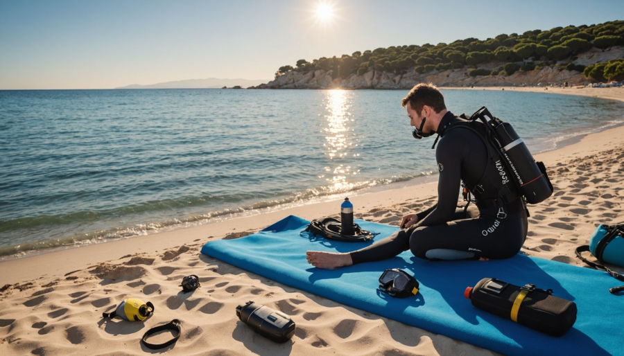 Préparer sa première plongée à hyères : conseils et lieux idéals